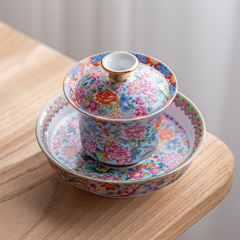 Celestial Rose Garden Teacup