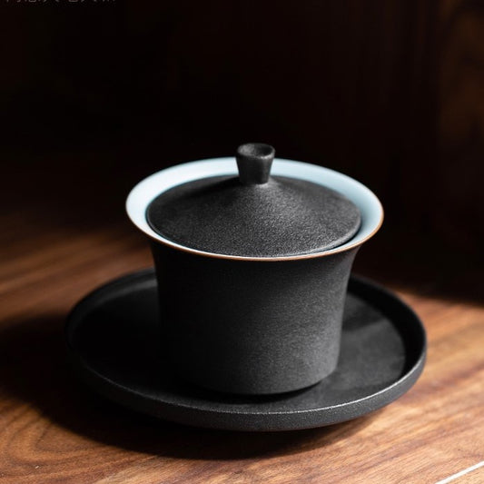 ShadowLeaf Teaware in Charcoal